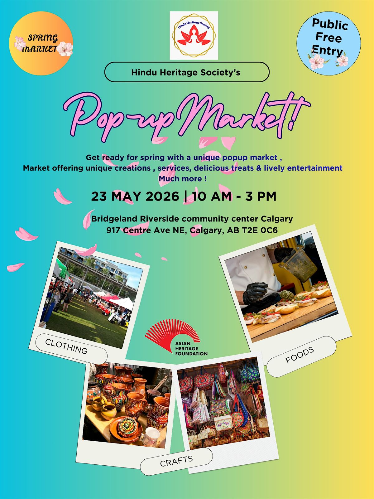 POP UP SPRING MARKET