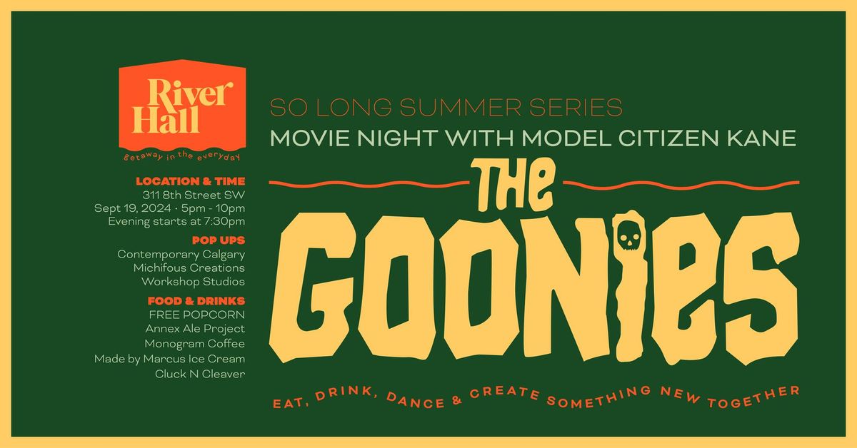 So Long Summer Series Presents: Movie Night in the Park with Model Citizen Kane & Art Pop-ups!