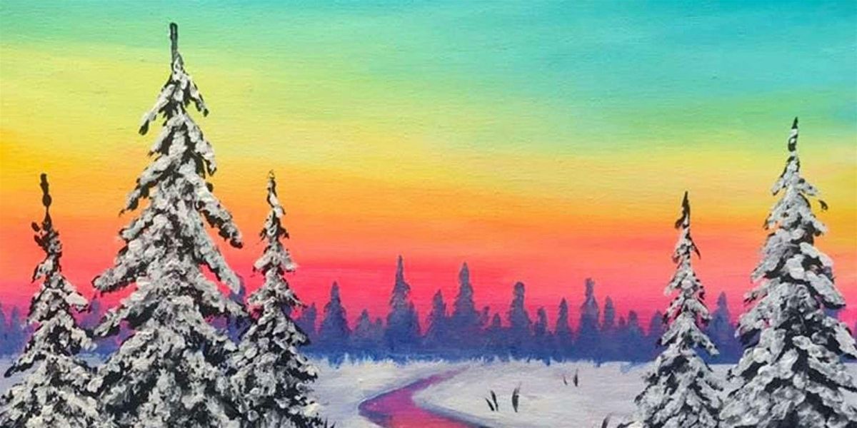 Winter Sunset - Paint and Sip by Classpop!\u2122