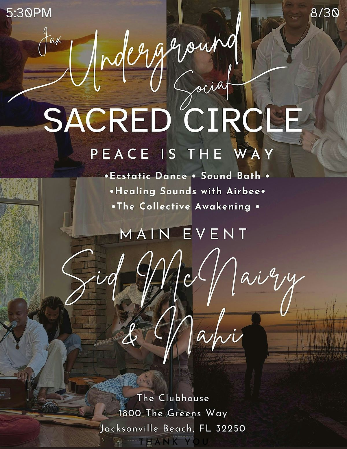 Underground Social - A night of Ecstatic dance and Sacred Music