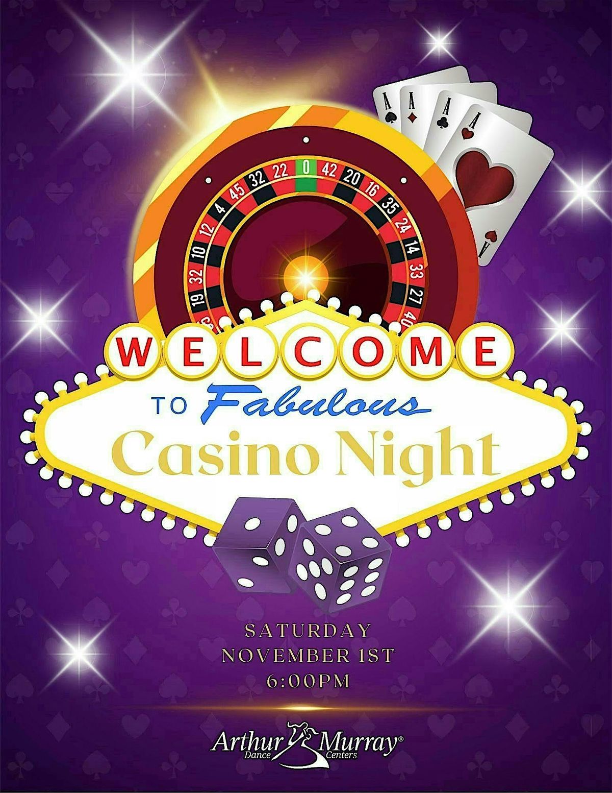 Fabulous Casino Night at Arthur Murray Tampa North
