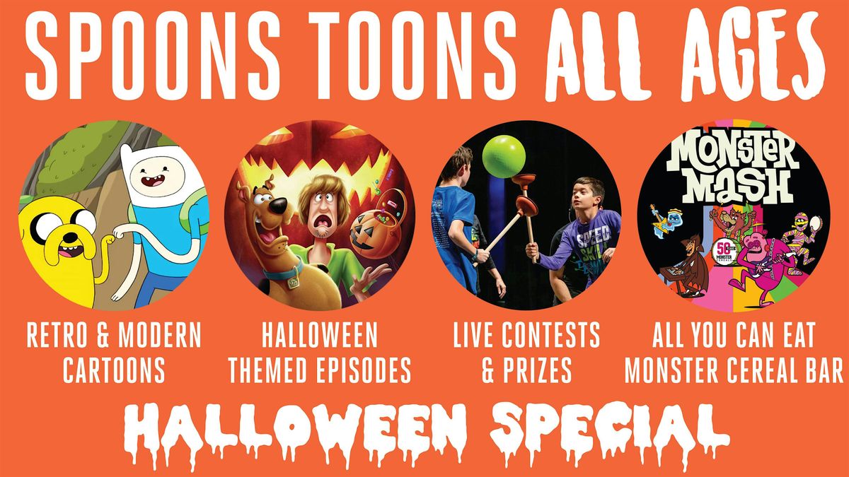 Spoons Toons & Booze Halloween Special