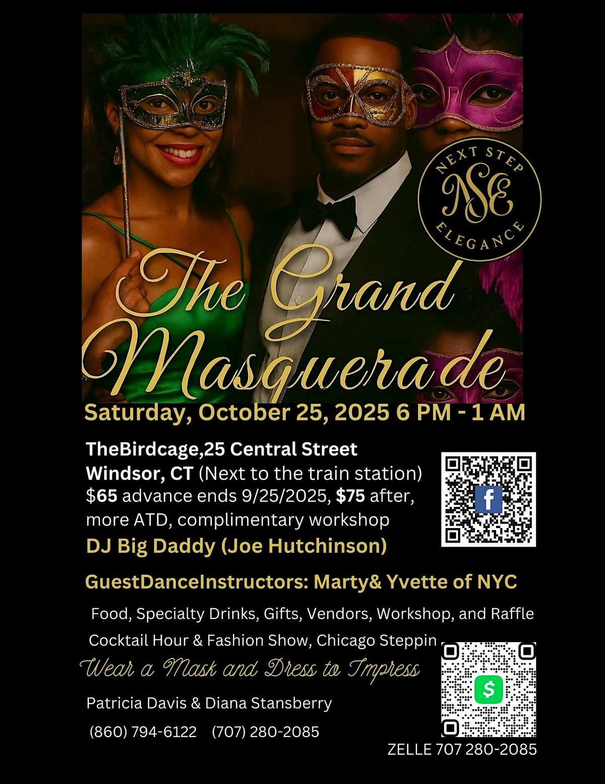 The Grand Masquerade: Elegance in Motion