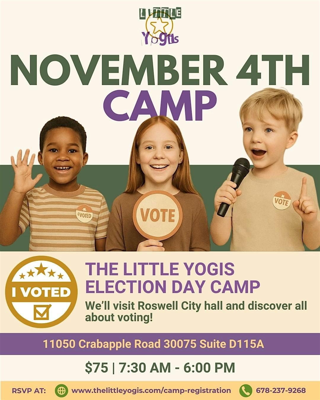 Election Day Camp