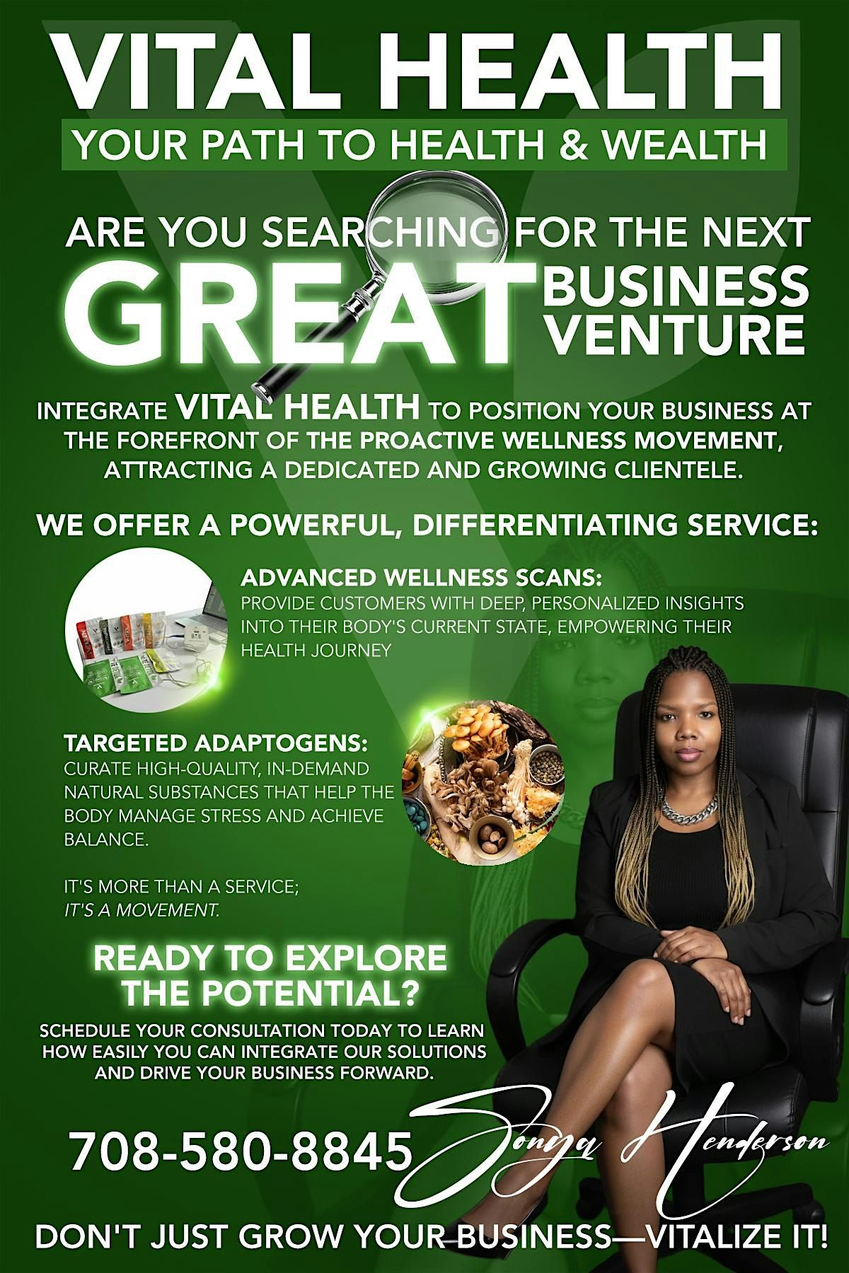 Vital Health Fest (Free Scans & Health & Wellness Business Opportunity)