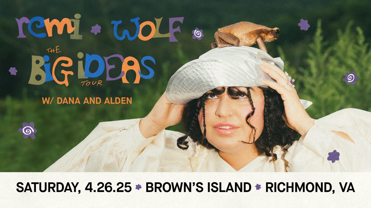 Remi Wolf w\/ Dana and Alden at Brown's Island 4\/26\/25