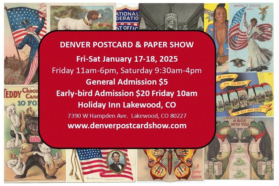 Denver Postcard & Paper Show