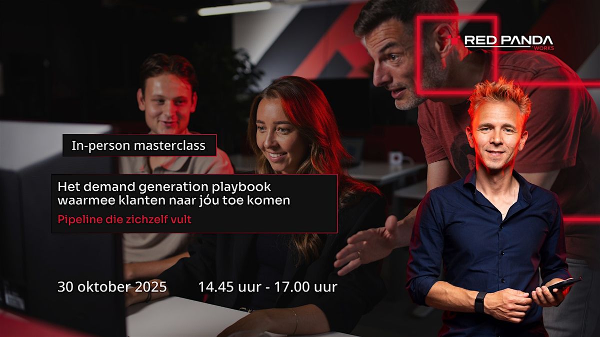 Het demand generation playbook waarmee klanten naar j\u00f3u toe komen