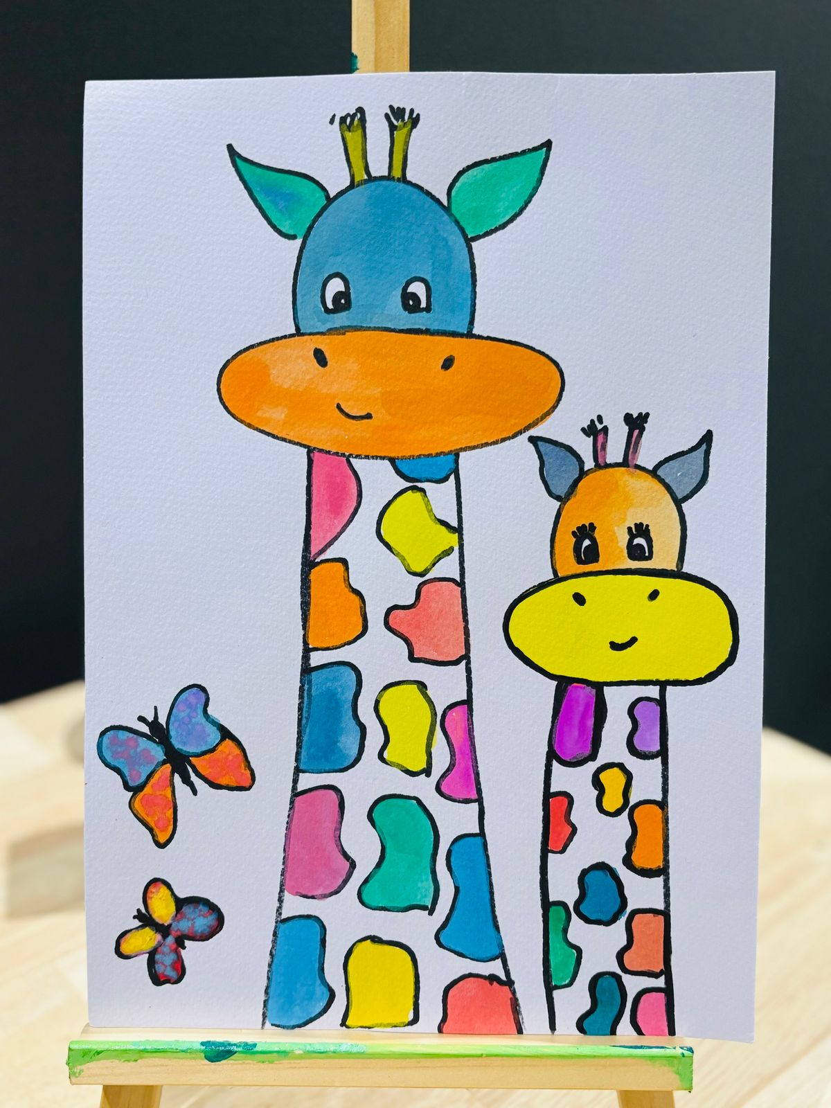 Goofy Giraffes - School Holiday Art Program