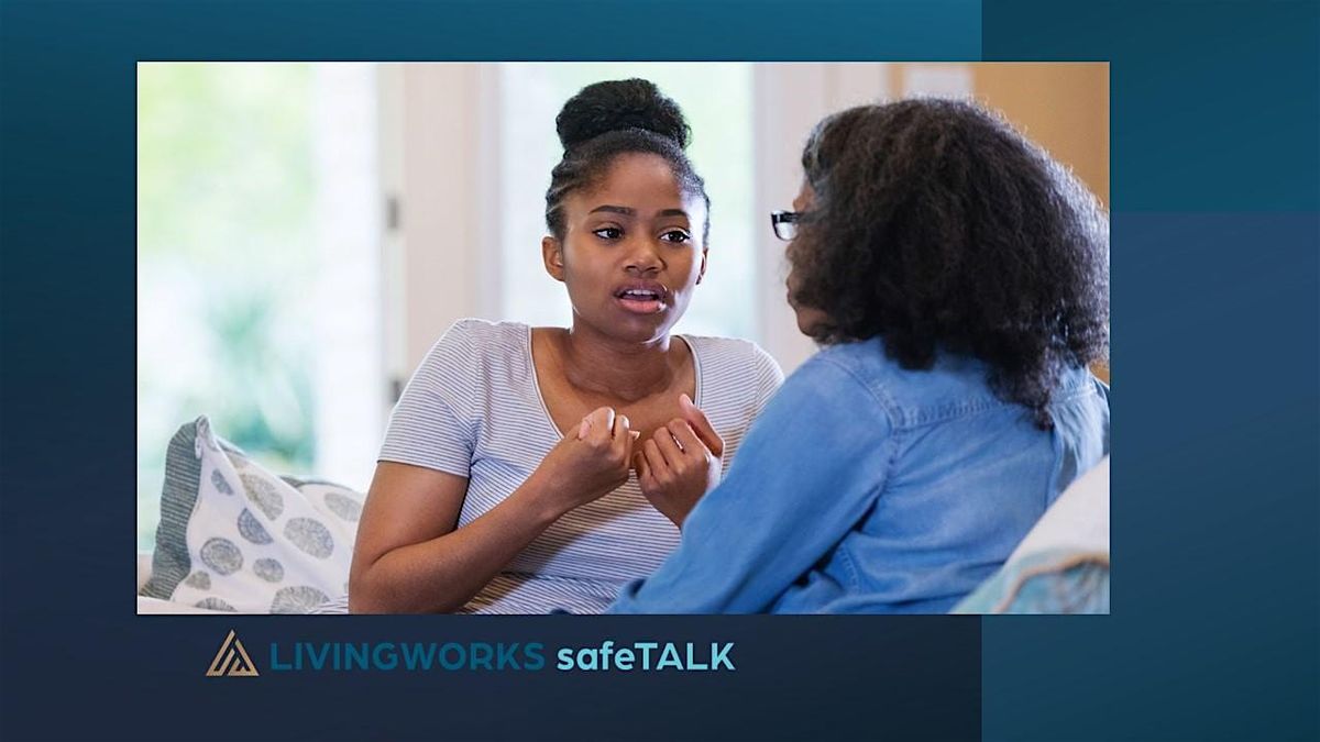 safeTALK Suicide Prevention Training