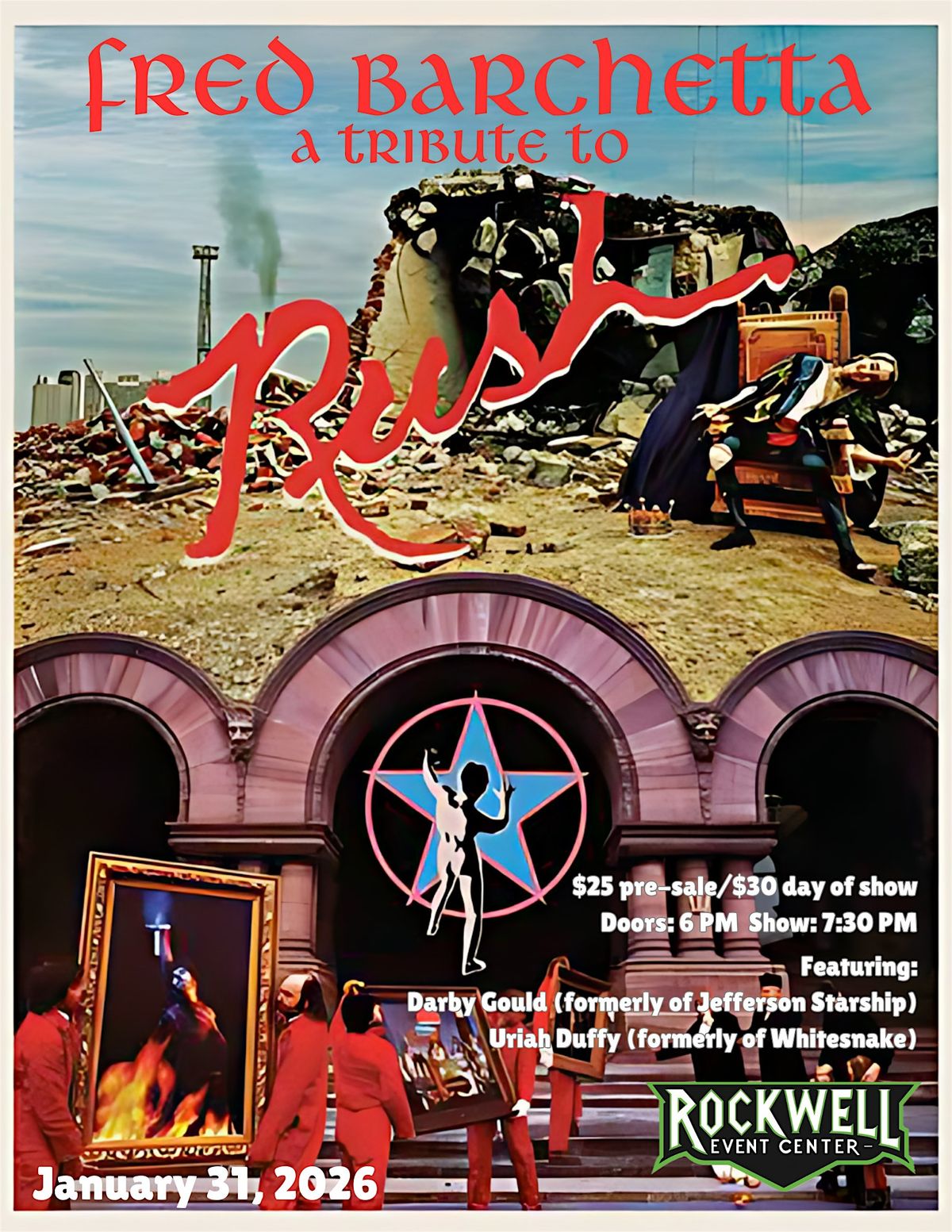 Fred Barchetta " A Tribute To RUSH" Live at The Rockwell