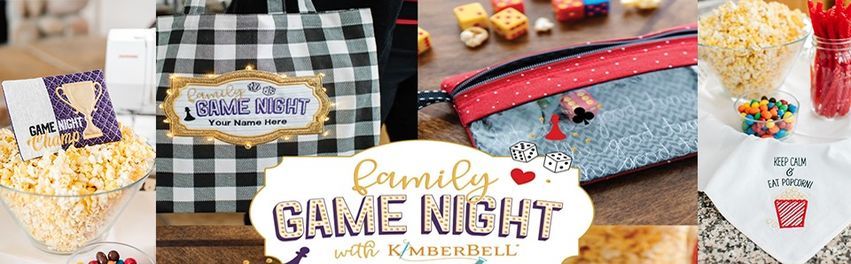 Kimberbell Family Game Night In-Store Virtual Sunday