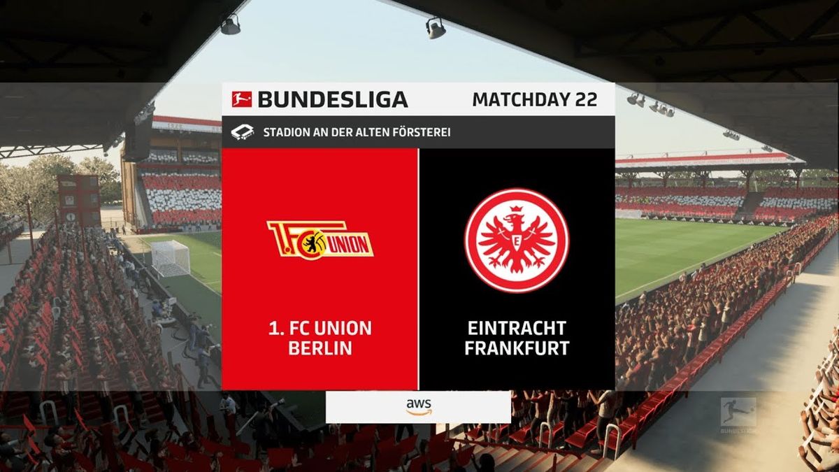 Eintracht Frankfurt vs FC Union Berlin at Deutsche Bank Park