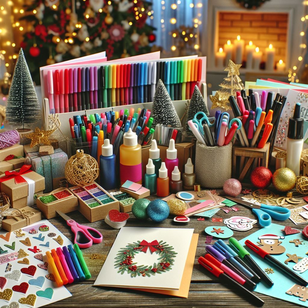 Christmas Card Making for Children