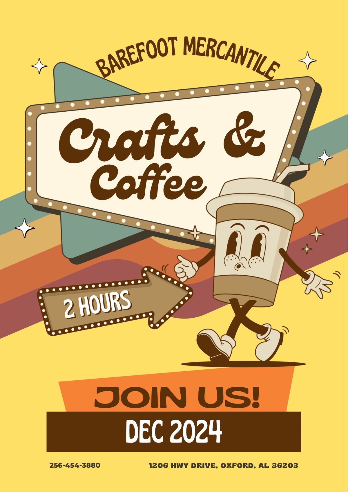 Coffee & Crafts at the Mercantile \ud83d\udc95