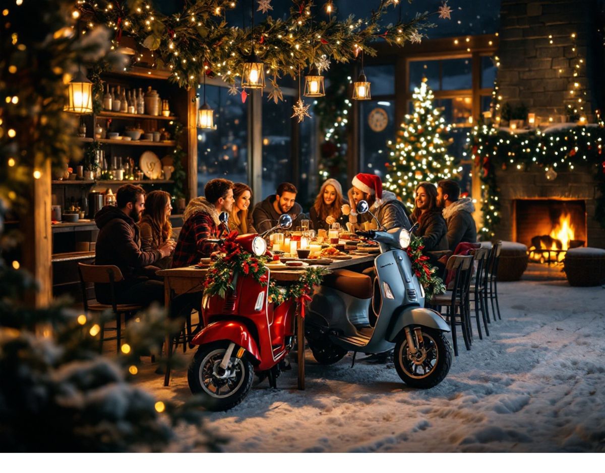 Vespa Club Wroclove Christmas Meetup