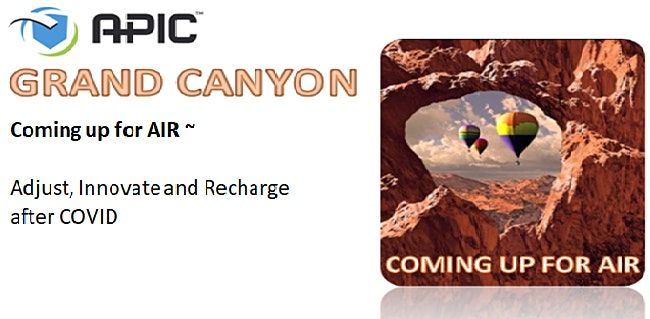 APIC Grand Canyon 2021 Fall Conference:  Coming Up for Air
