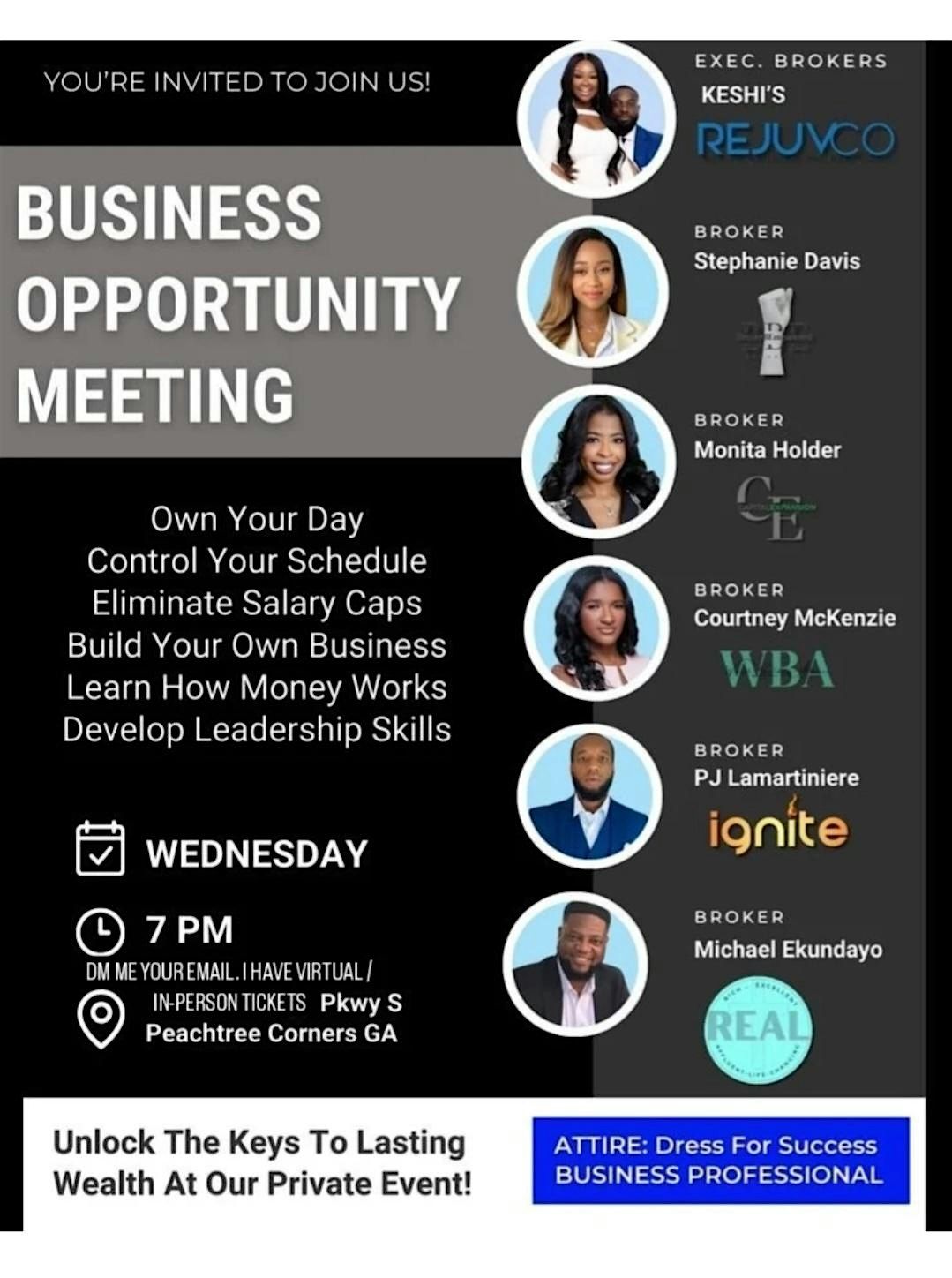 Business Opportunity Meeting