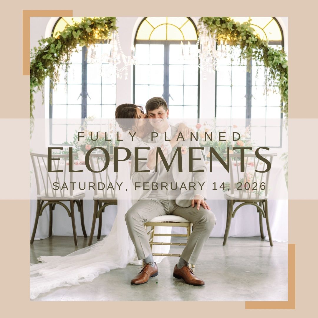 Fully Planned Elopements at The Juliet | Valentine\u2019s Day 2026