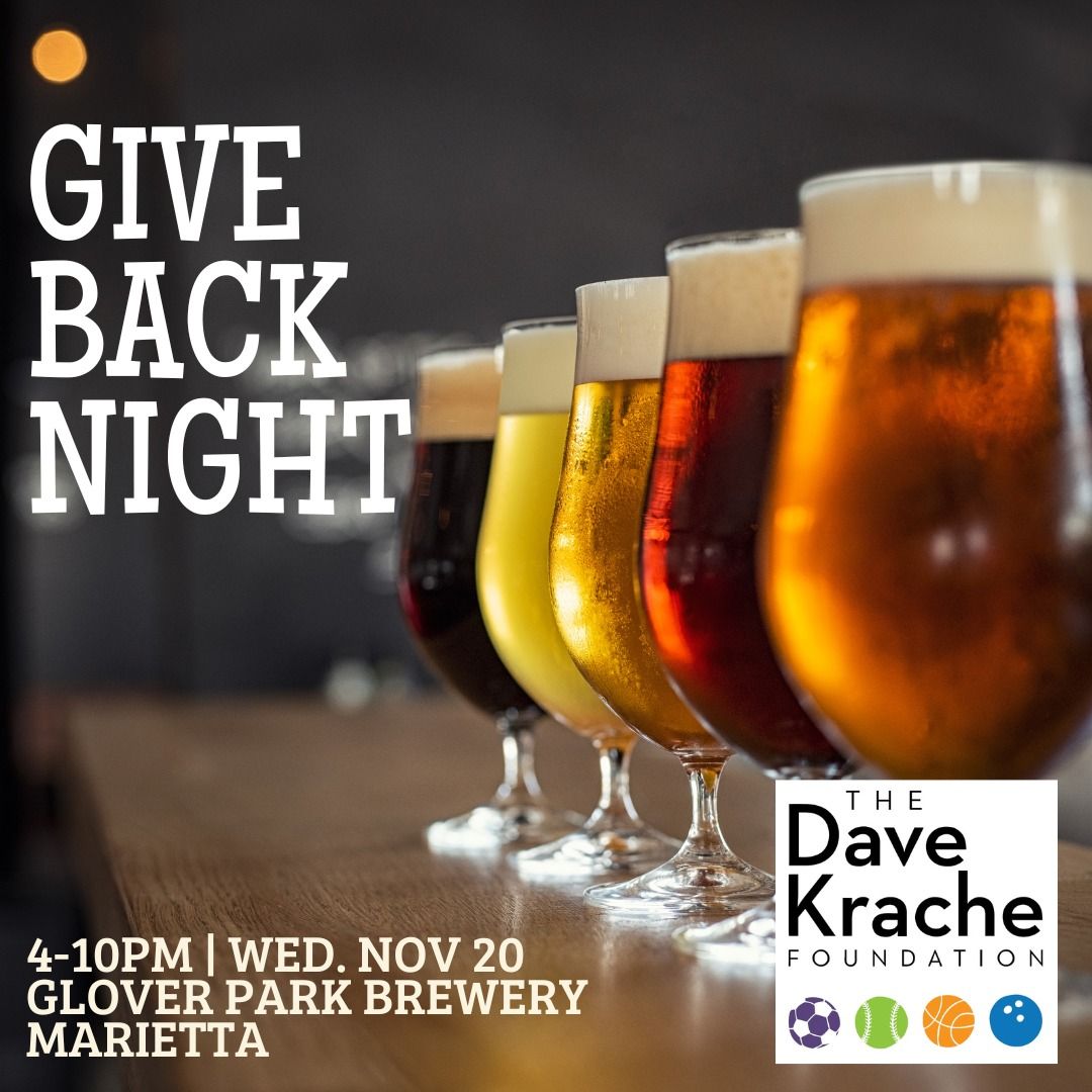 Give Back Night at Glover Park Brewery (benefiting the DKF)