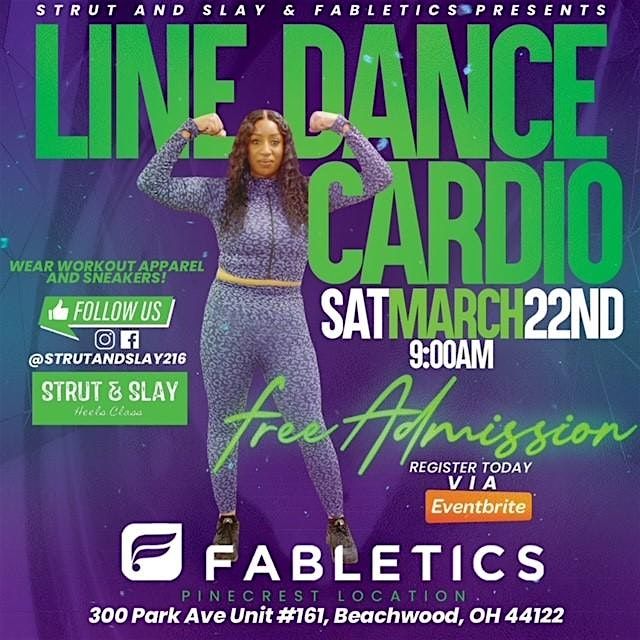 Stut & Slay x Fabletics Pinecrest Presents: Line Dance Cardio Fitness