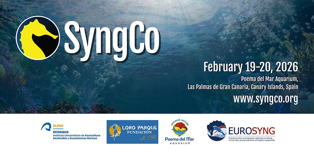 SyngCo 2026 - Conference on Syngnathid Conservation