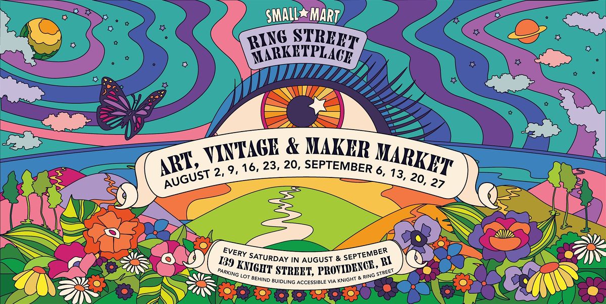Small \u2b50 Mart: Ring Street Outdoor  Marketplace - Art, Makers & Vintage