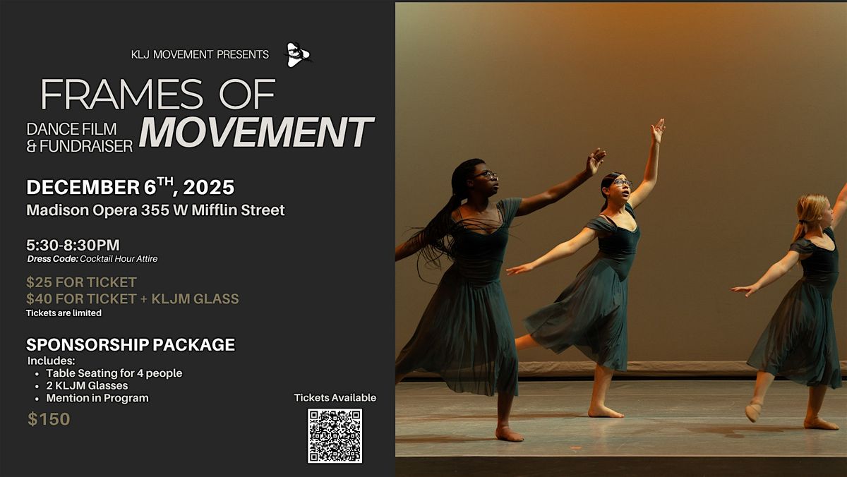 Frames of Movement: A Dance Film Fundraiser