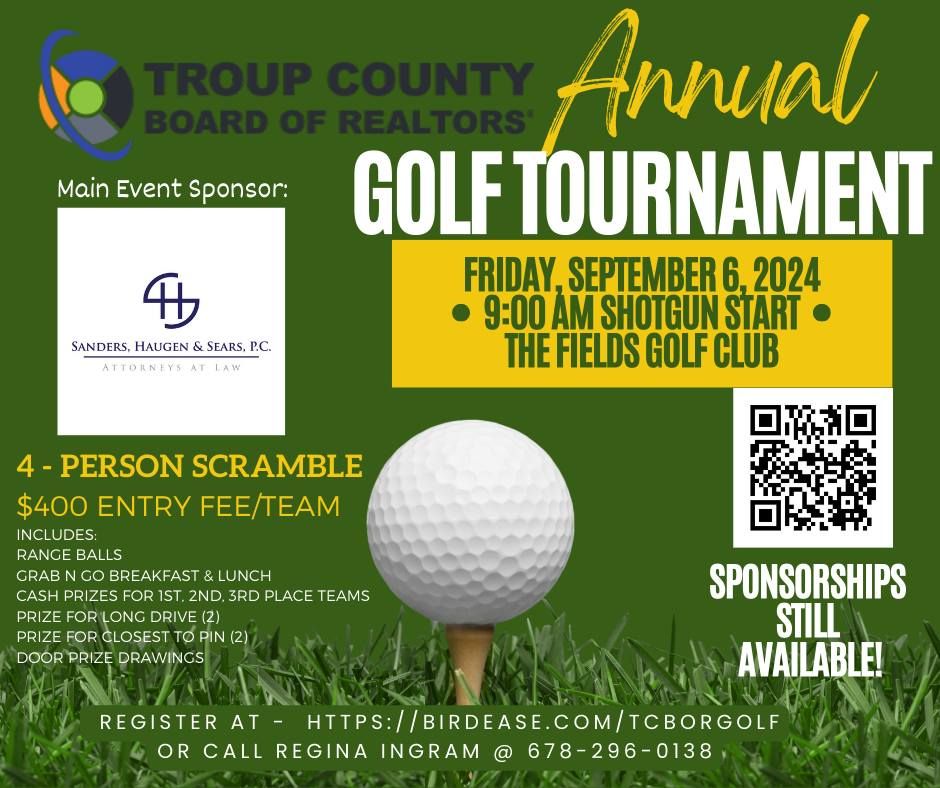 TCBOR Annual Golf Tournament - Open to the Public