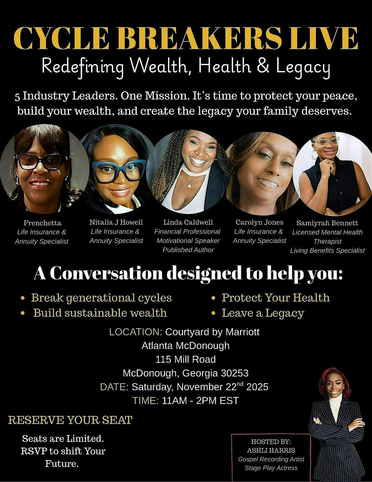 Cycle Breakers Live: Redefining Wealth, Health & Legacy