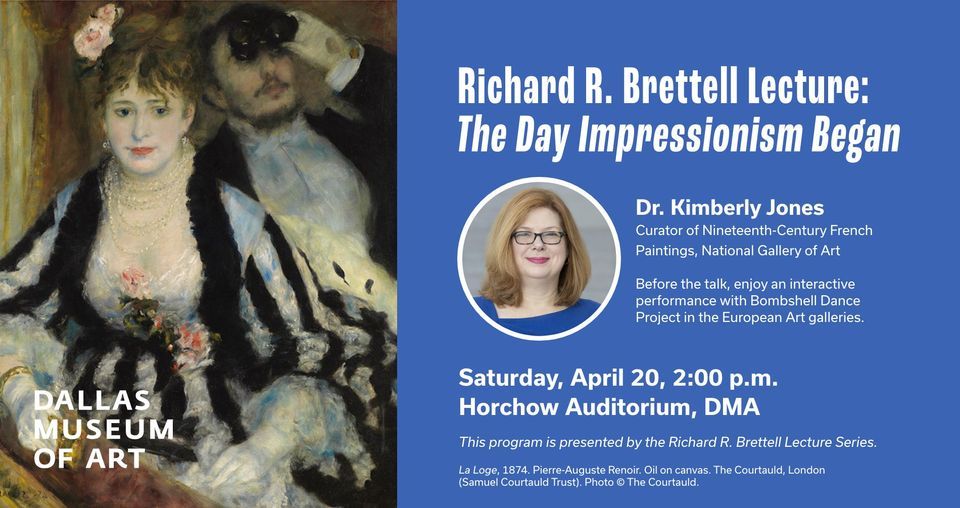 Brettell Lecture: The Day Impressionism Began