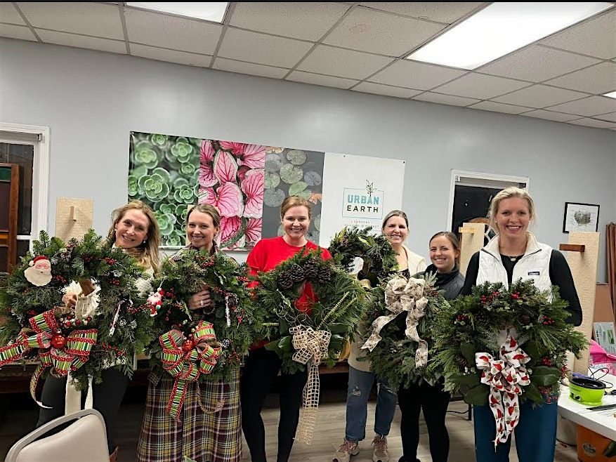 Holiday Wreath  Decorating Workshop