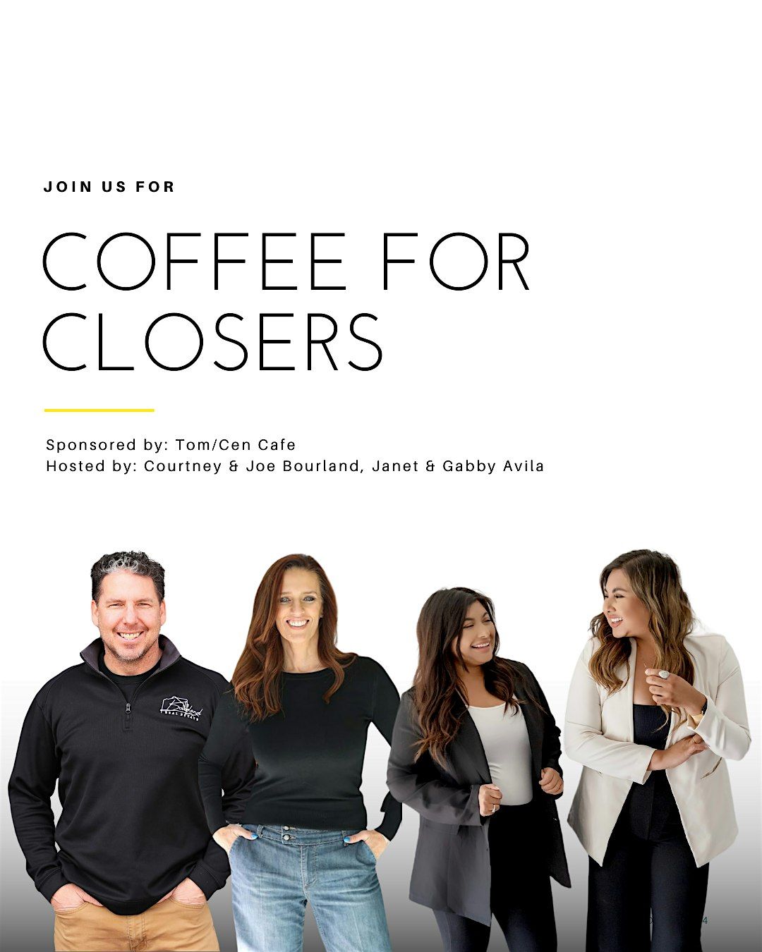 Coffee For Closers: Brew & Build - Realtors Turned Investors