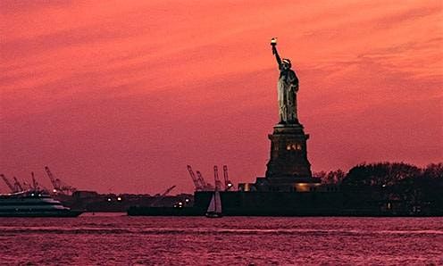 Sunset Yacht party New York city