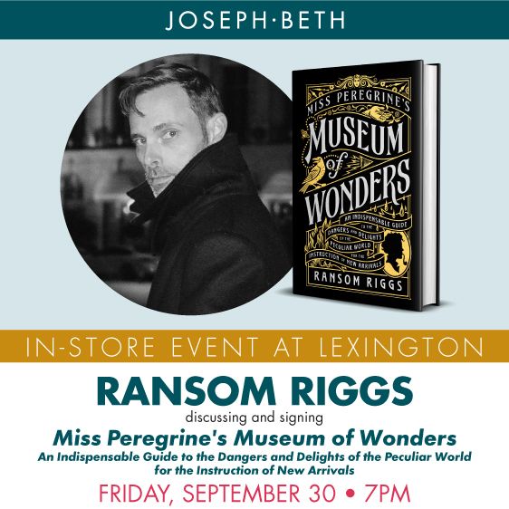 ransom-riggs-discussing-and-signing-miss-peregrines-museum-of-wonders