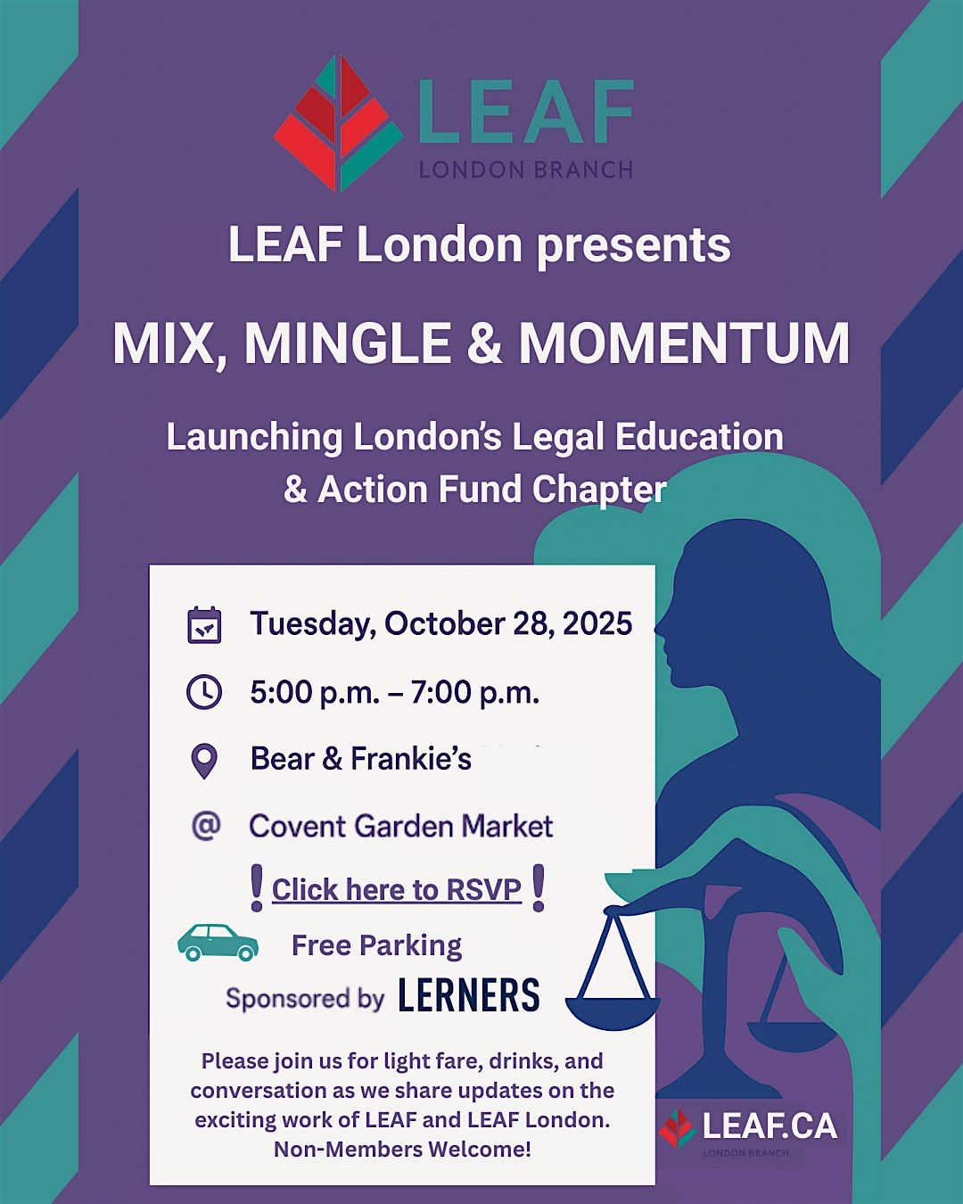 LEAF London Launch Event: Mix, Mingle & Momentum