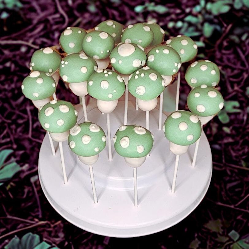 Magical Mushroom Cake Pop Decorating Class
