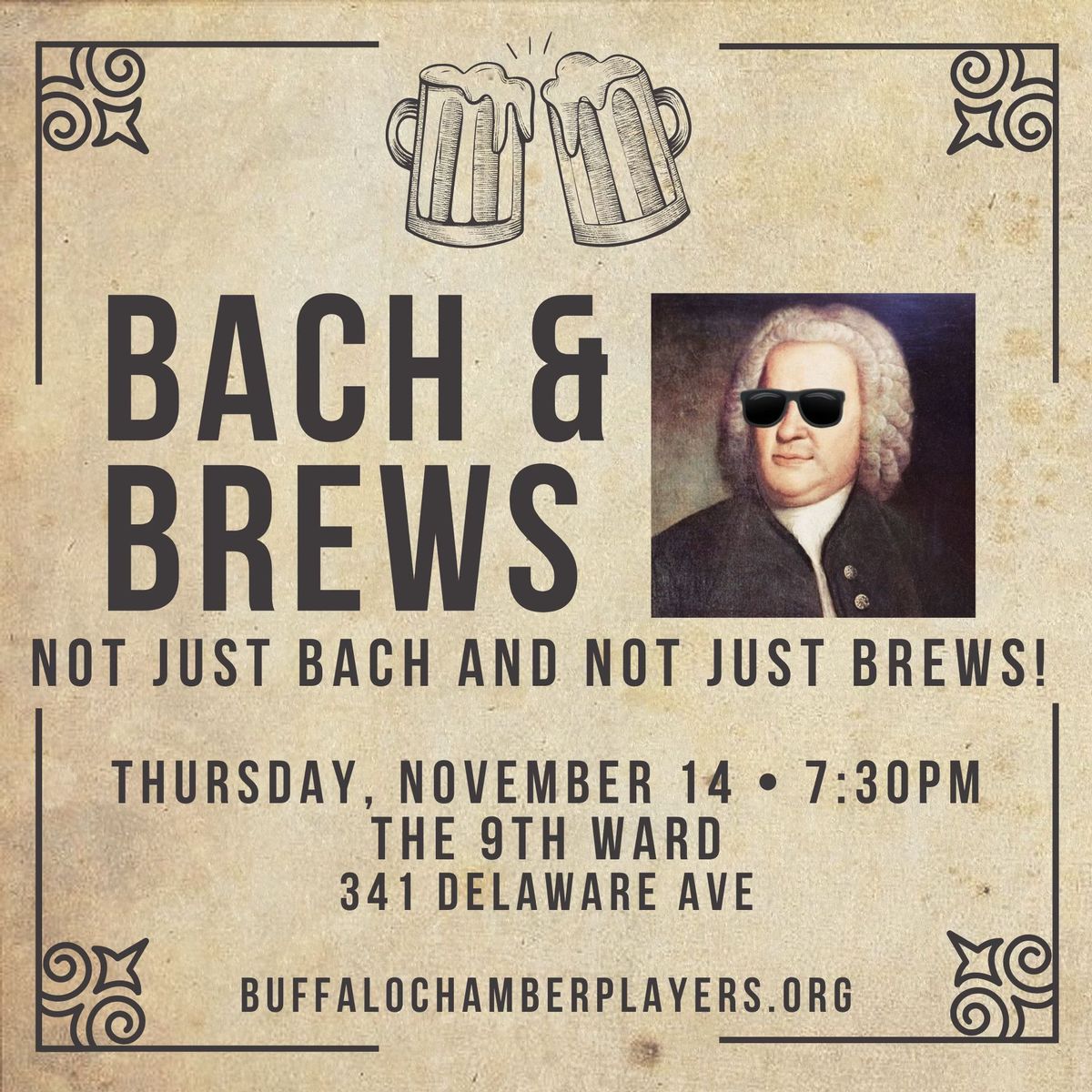 Bach & Brews @ The 9th Ward