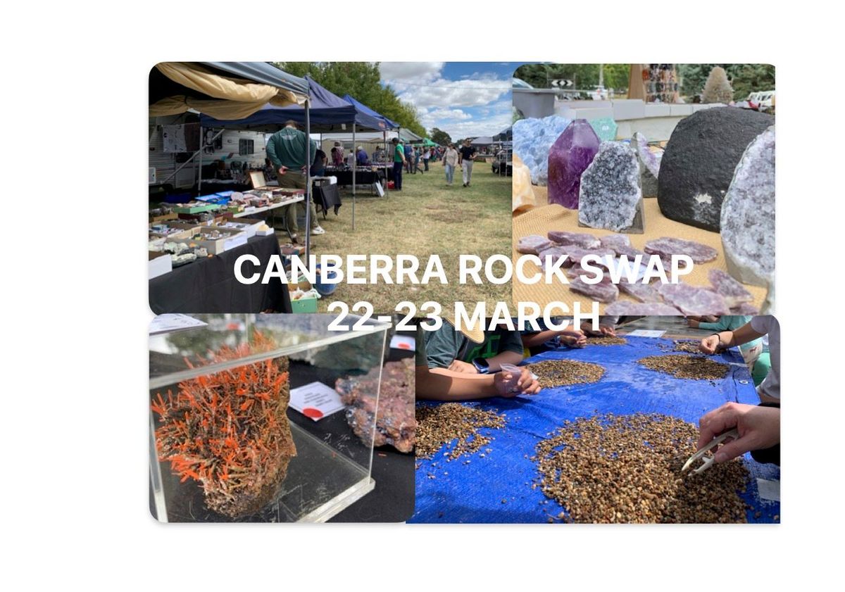 2025 Canberra Rock Swap