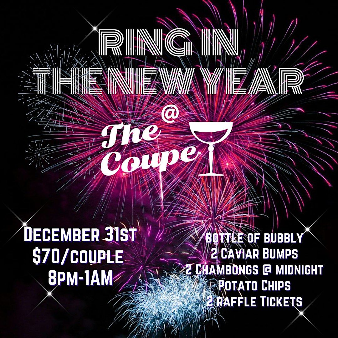 Ring In 2025 at The Coupe!