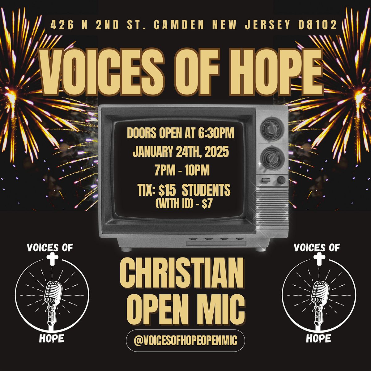 Voices Of Hope Christian Open Mic