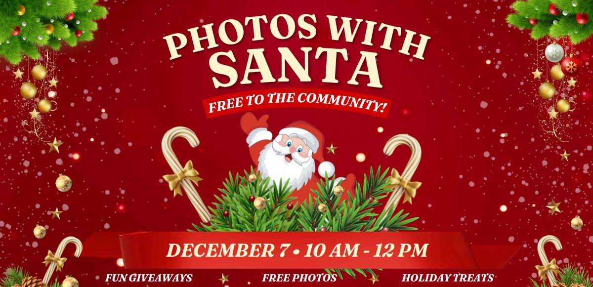 Photos with Santa!