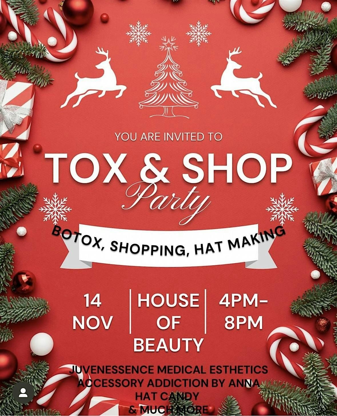 TOX & SHOP Party