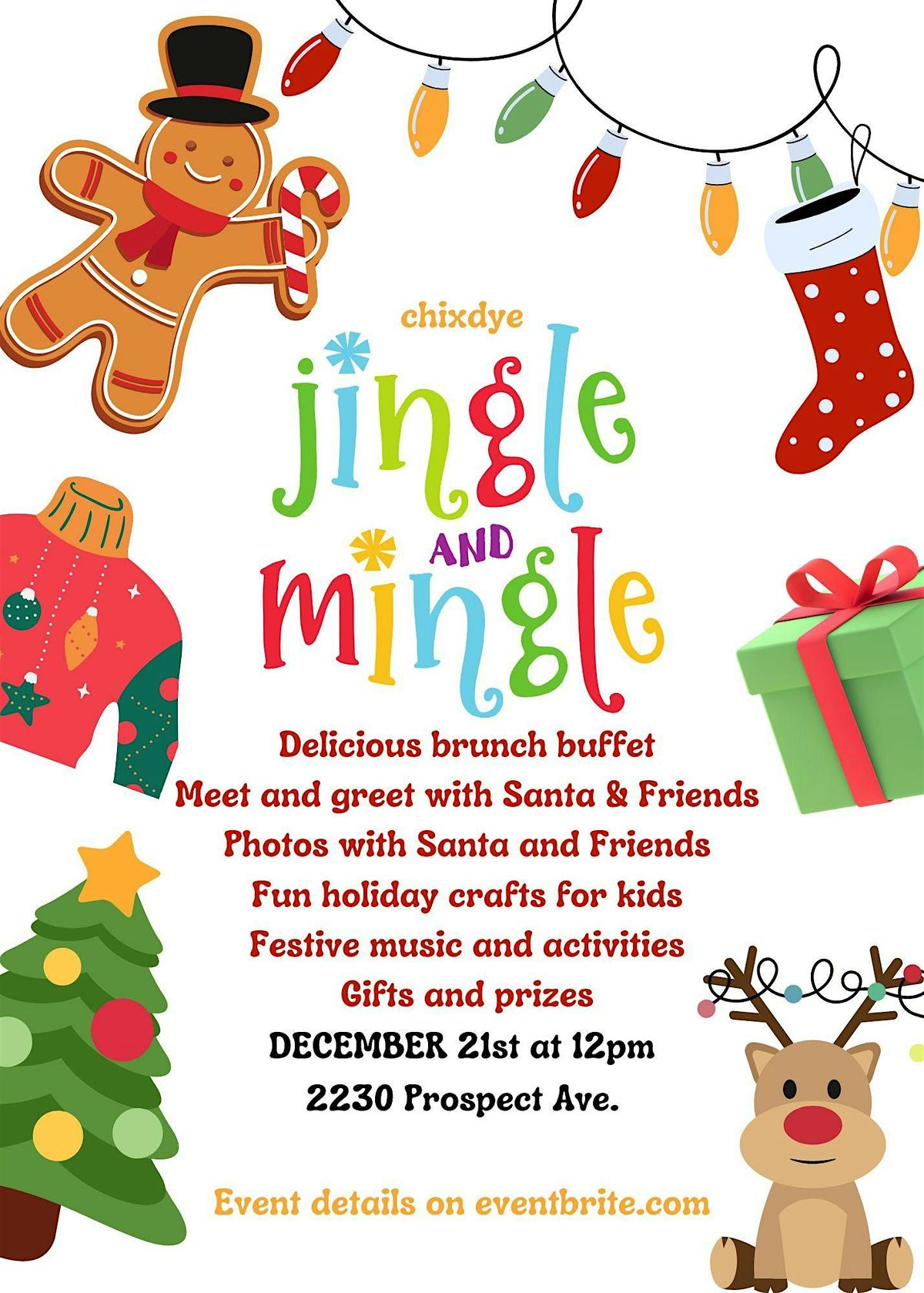 Jingle and Mingle with Santa and Friends