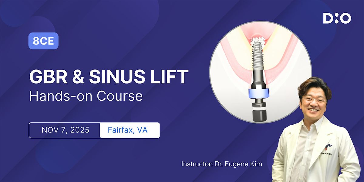 GBR & Sinus Lift Hands-on Course