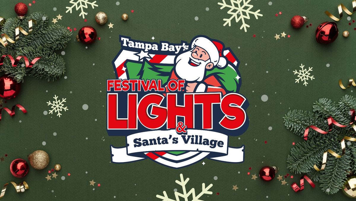 2024 Festival of Lights & Santas Village, 215 Sydney Washer Rd, 33527