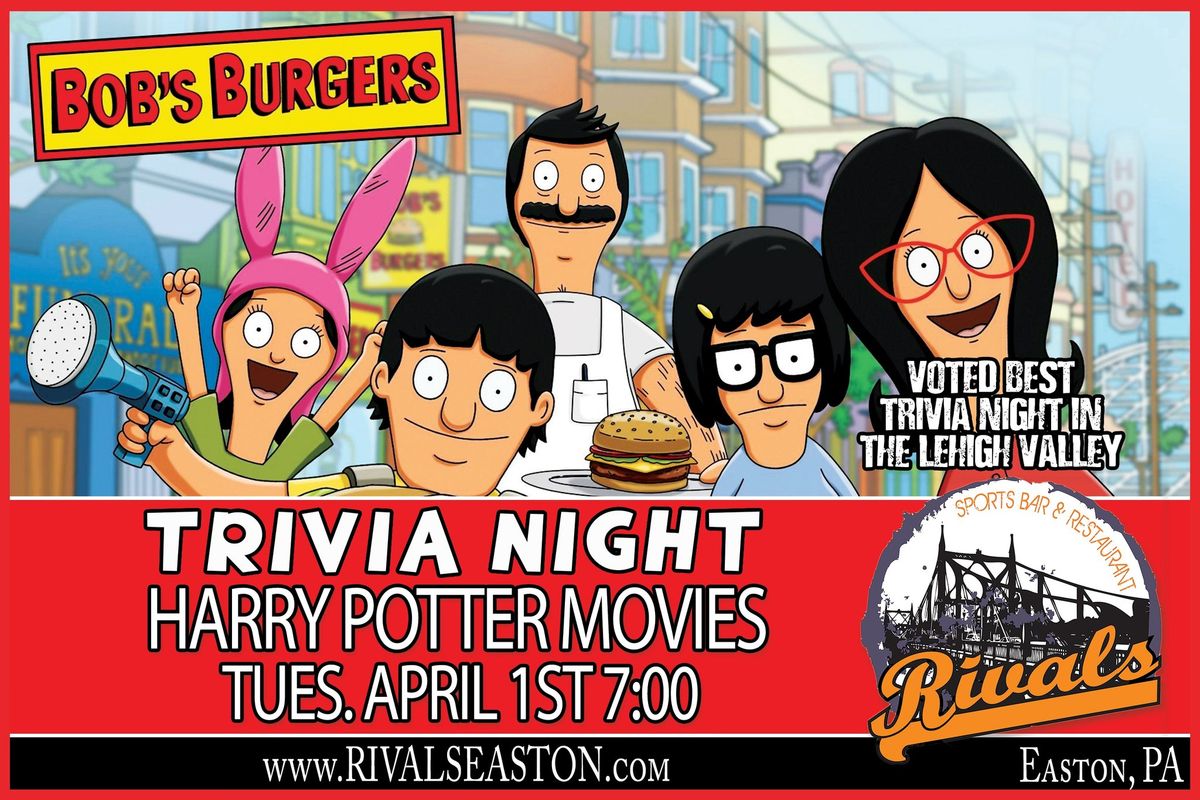 Trivia Night: Bob's Burgers