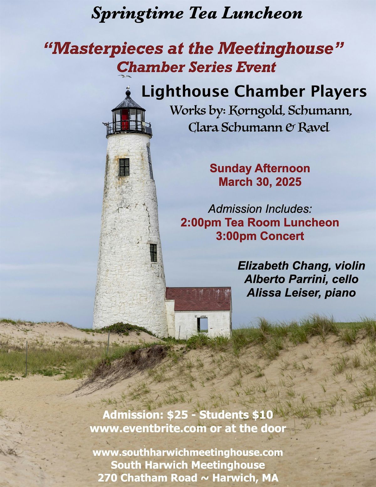 Lighthouse Chamber Players & Springtime Tea Luncheon