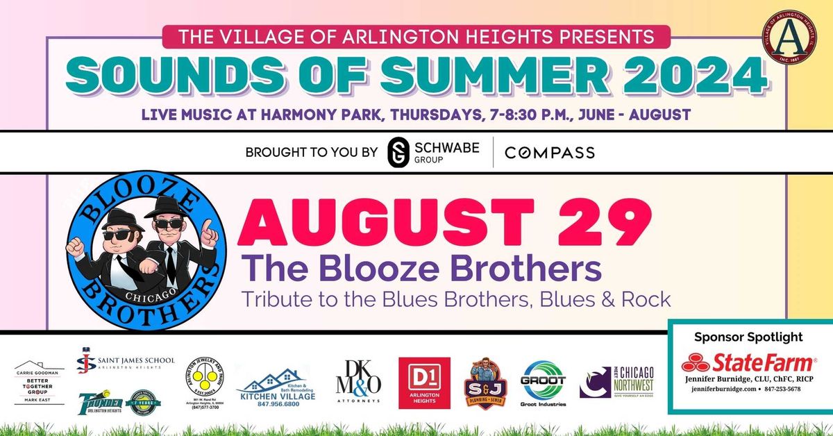 Arlington Heights Sounds of Summer: Blooze Brothers