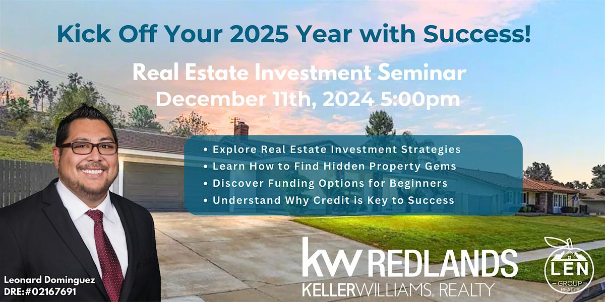 Beginners Real Estate Investment Seminar